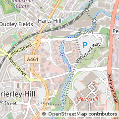 Map of Brierley Hill, West Midlands