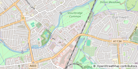 Map of Cambridge