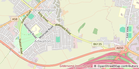 Map of Leeds
