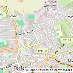Map of Forfar