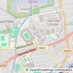 Map of Twickenham