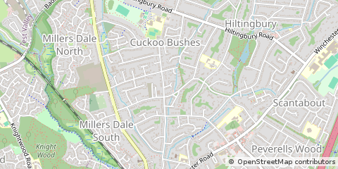Map of Eastleigh