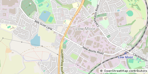 Map of Bradford