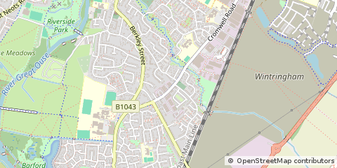 Map of Cambridgeshire