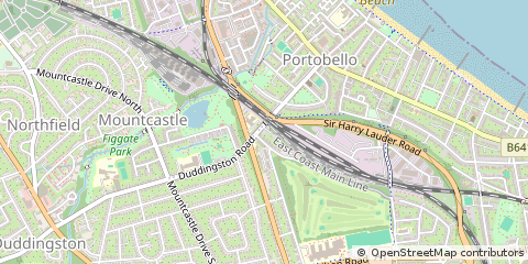 Map of Edinburgh