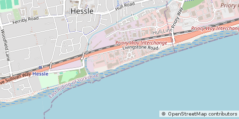 Map of Hessle, East Yorkshire