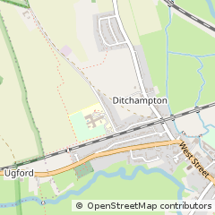 Map of Salisbury, Wiltshire