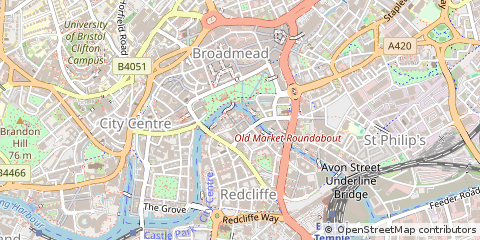 Map of Bristol