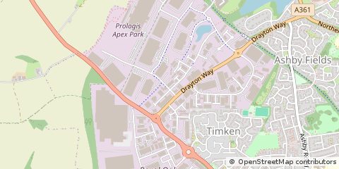 Map of Daventry