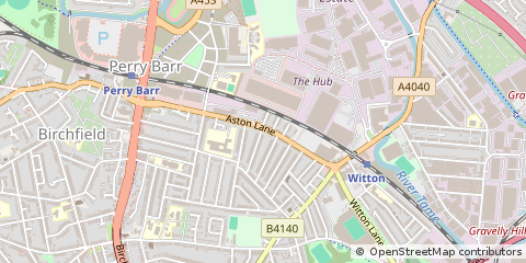 Map of Birmingham