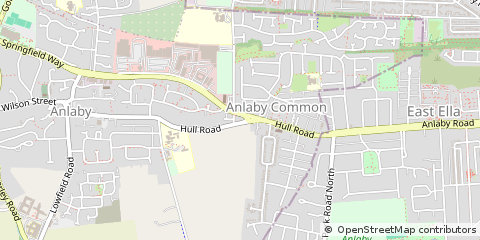 Map of Hull