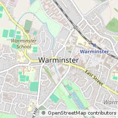 Map of Warminster, Wiltshire