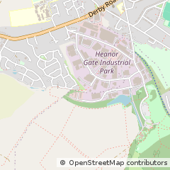 Map of Heanor, Derbyshire