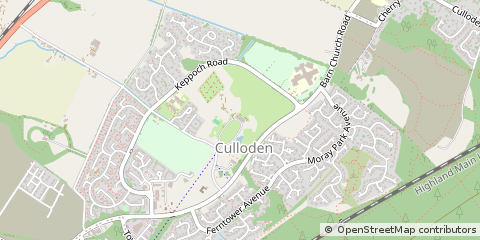 Map of Inverness