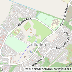Map of Inverness