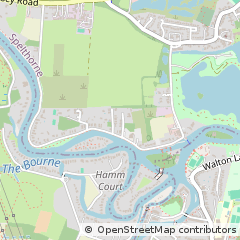 Map of Shepperton