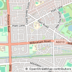 Map of Manchester