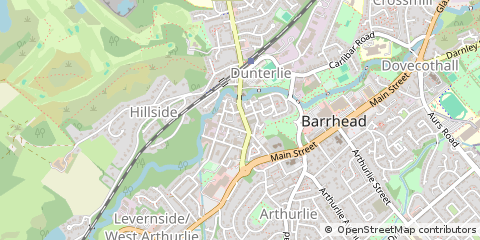 Map of Glasgow