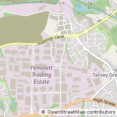 Map of Kingswinford, West Midlands