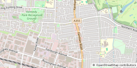Map of Slough