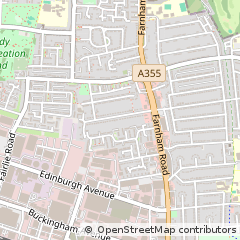 Map of Slough