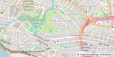 Map of Glasgow