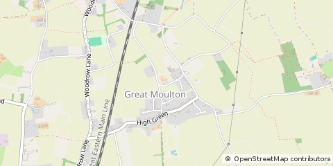 Map of Norwich, Norfolk
