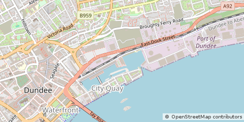 Map of Dundee