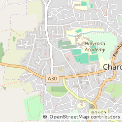 Map of Chard, Somerset