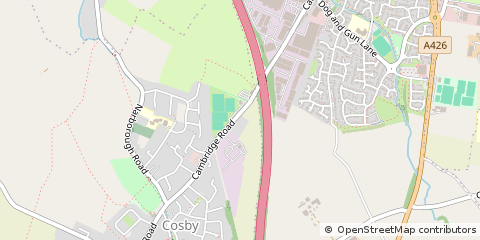 Map of Leicester