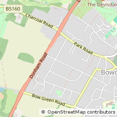 Map of Altrincham