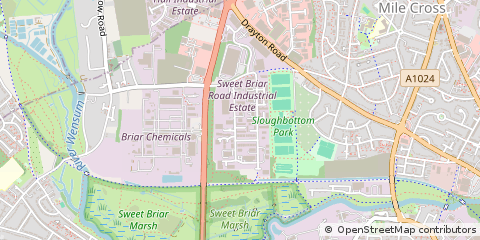 Map of Norwich