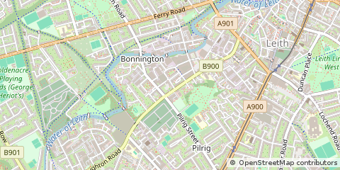 Map of Edinburgh