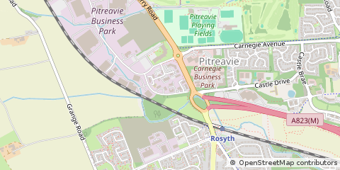 Map of Dunfermline