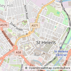 Map of ST. Helens
