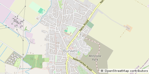 Map of Cambridge, Cambridgeshire
