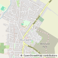 Map of Cambridge, Cambridgeshire