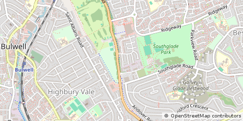 Map of Nottingham