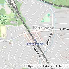 Map of Orpington, Kent