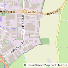 Map of Telford, Shropshire