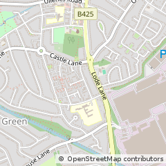 Map of Solihull, West Midlands