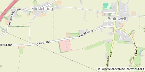 Map of Rotherham