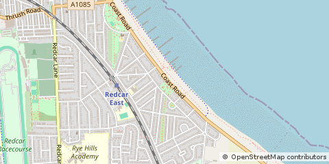 Map of Redcar