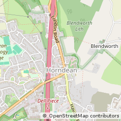 Map of Waterlooville, Hampshire