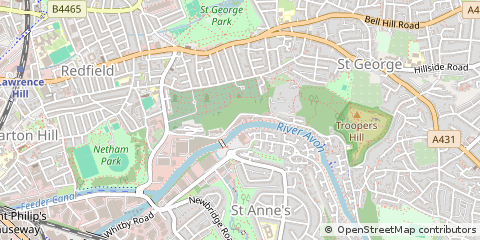 Map of Springwater Business Park, Bristol