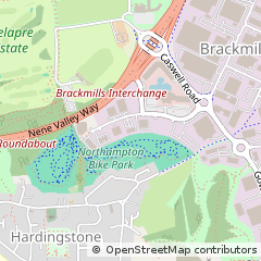 Map of Northampton
