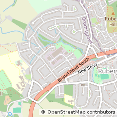 Map of Birmingham, West Midlands