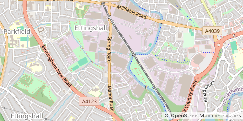 Map of Wolverhampton
