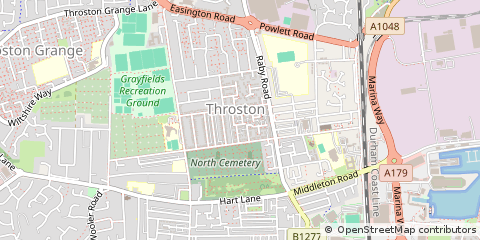 Map of Hartlepool