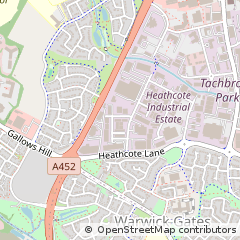 Map of Warwick